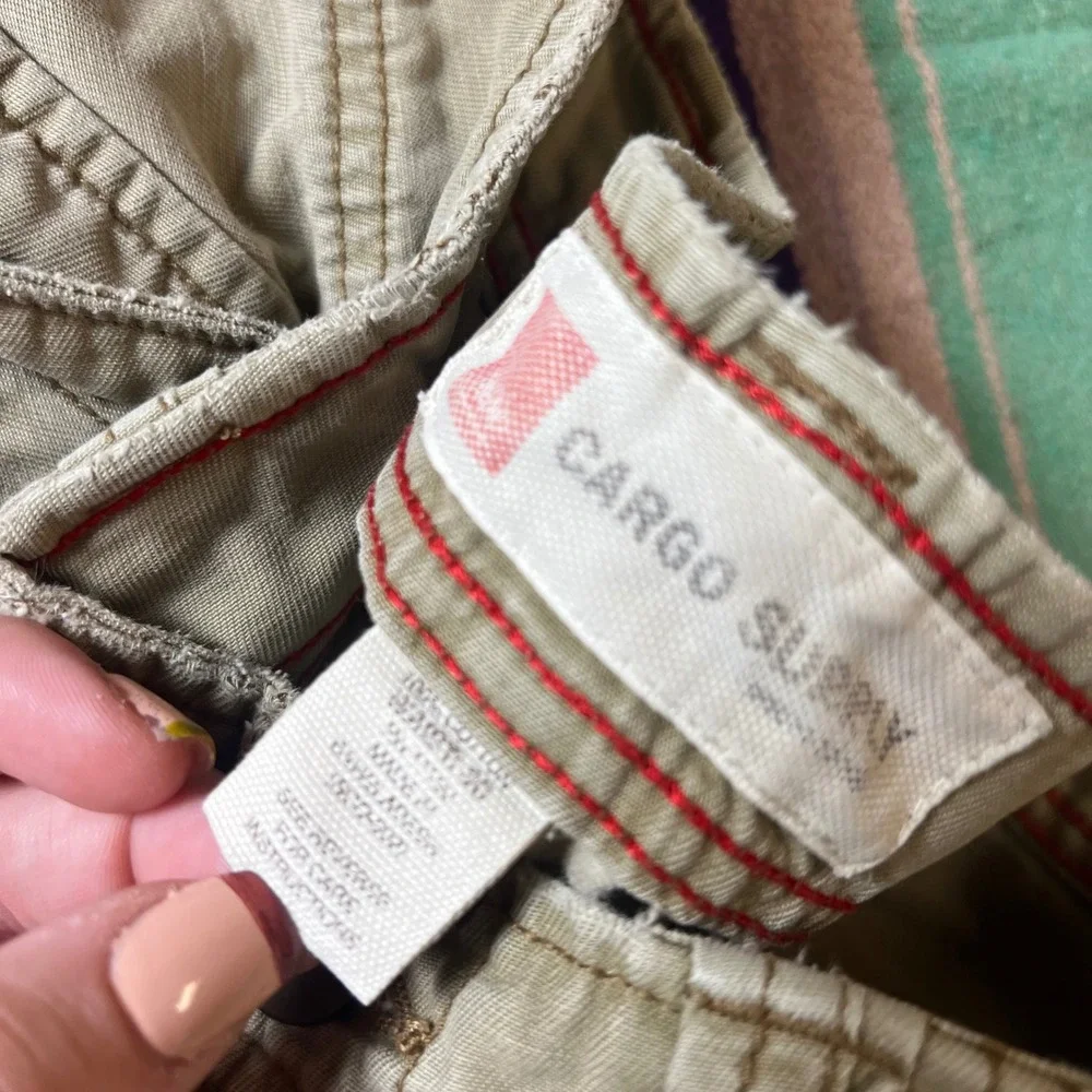Cargo Supply Shorts Mens 32 Tan Khaki Cotton Utility Gorpcore Workwear Skater